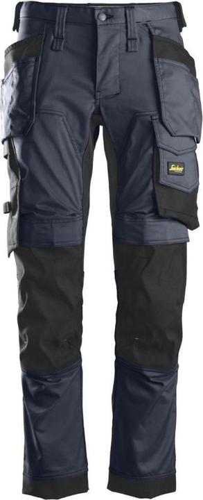 Actual product image Snickers Workwear stretch buks med hylsterlommer, 6241, navy, str. 52 (52)