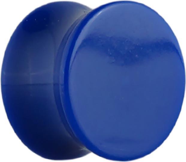 Produktbild Star Piercing Flared Plug dunkelblau (Kunststoff, ohne Messing)