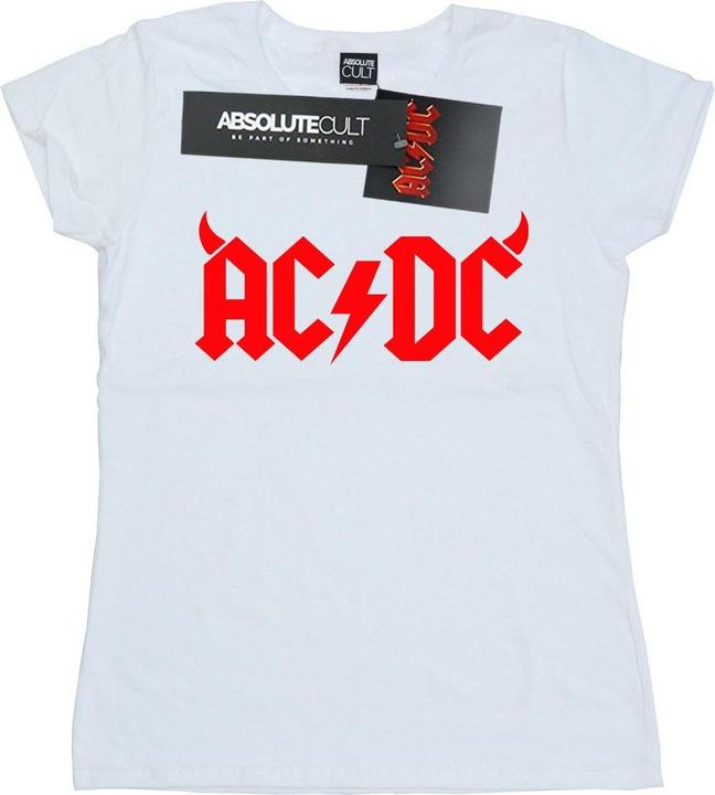 Produktbild AC/DC Horns Logo TShirt aus Baumwolle (S)
