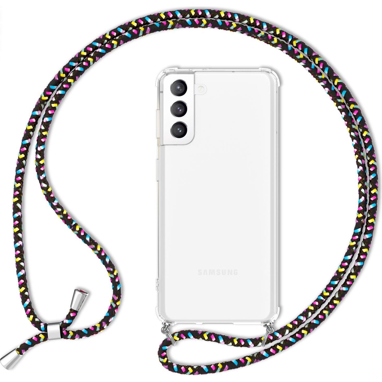 Nalia Handyhülle mit Kette, Handykette, Schwarz