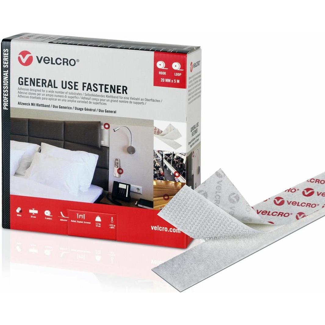 Velcro brand, Klettband, Professional Markenkabelbinder (20 mm)