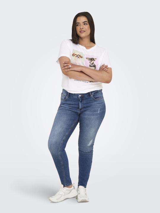 Actual product image Only CARWILLY Mittlere Taille Skinny Fit Jeans Skinny Jeans (W42/L32)