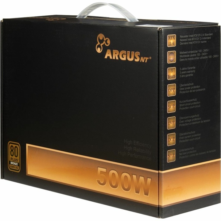 Actual product image Intertech Argus (500 W)