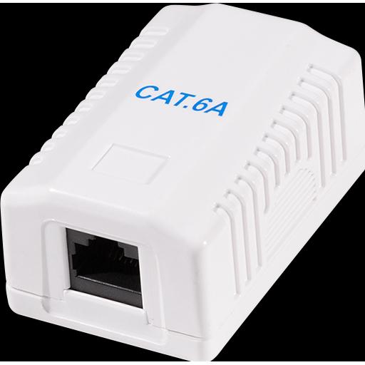 LogiLink, Steckdose, Cat.6A Anschlussdose 1 x RJ45, ungeschirmt