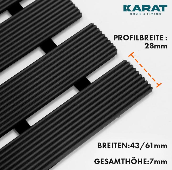 Produktbild Karat Bädermatte (43 x 100 cm)