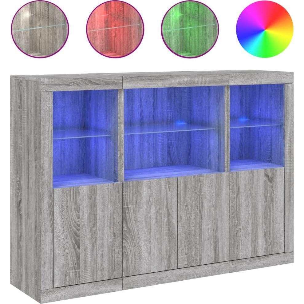 Thumbnail - VidaXL, Kommode + Sideboard, Jardena (142.5 x 37 x 100 cm)