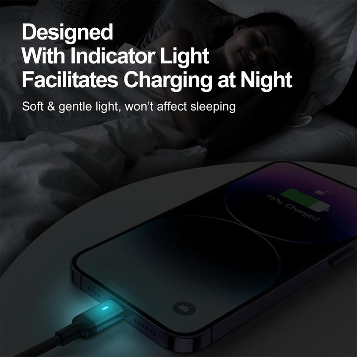 Actual product image Joyroom USB A — Lightning (1.20 m, USB 2.0, 30 W)