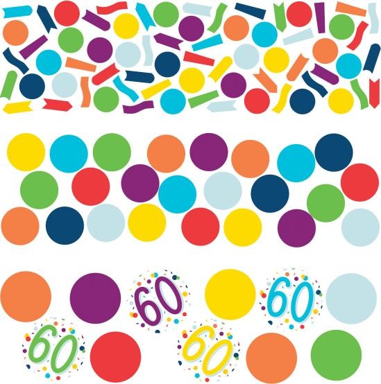 Produktbild Magni konfetti 60 Confetti Birthday 34 Gramm Papier