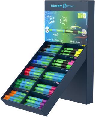 Image du produit Schneider Présentoir à stylos et surligneurs (100x)