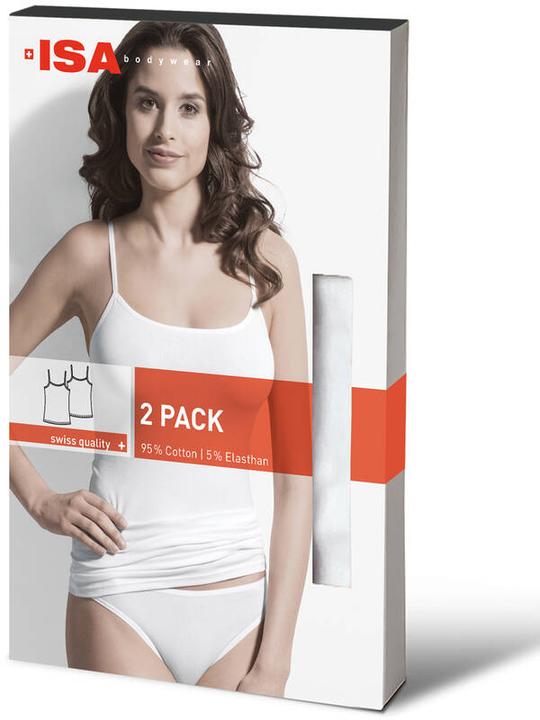 Produktbild ISA Bodywear Spaghetti Top 2er-Pack (XS)