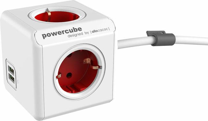 Produktbild Allocacoc PowerCube extended usb (4 x, CEE 7/3, 1.50 m)