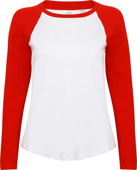 Skinni Fit Baseball TShirt langärmlig (S)