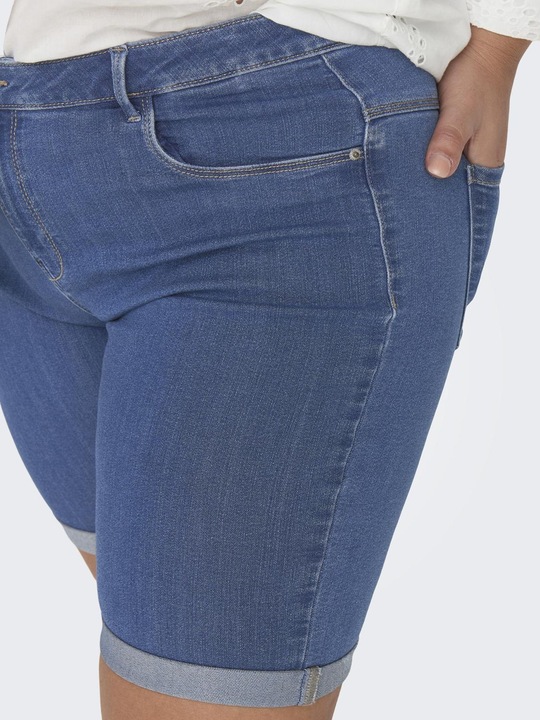 Image du produit Only Curvy Thunder Reg Short en jean long (52)