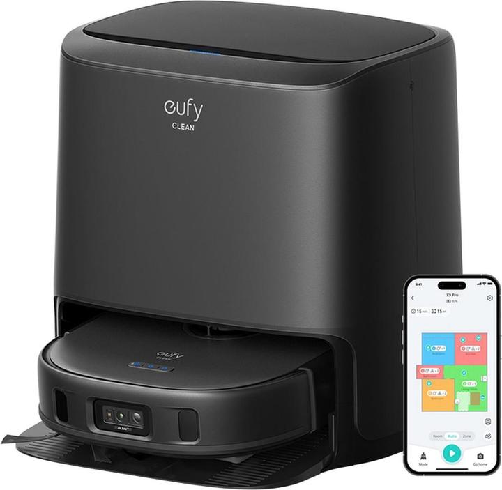 Image du produit eufy X9 (5500 Pa, Tampons d'essuyage (rotatifs))