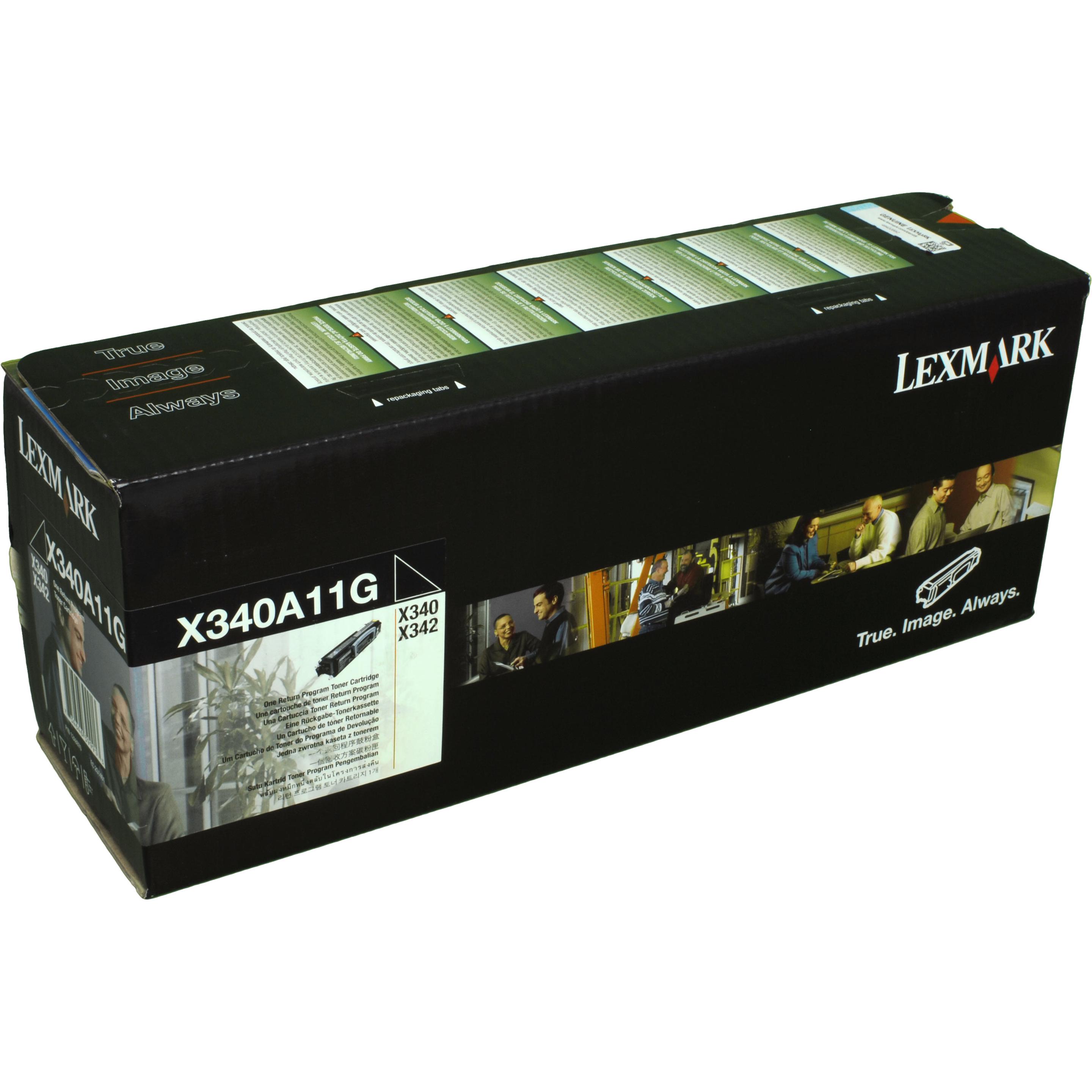 Lexmark, Toner, 0x340a11g (BK)