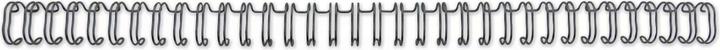 Actual product image GBC Wire binding spine 3:1 pitch
