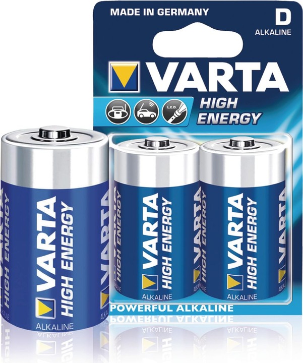 Actual product image Varta Energy (2 pcs., D, 15800 mAh)