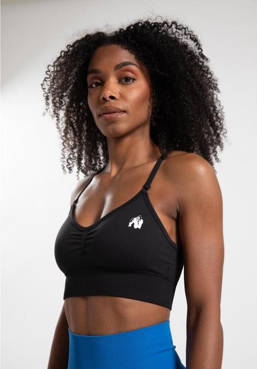 Produktbild Gorilla Wear Olivia Seamless Sports Bra - schwarz (XS)