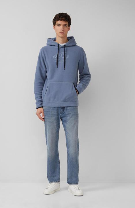 Produktbild s.Oliver Sweatshirt Fleece-Hoodie mit Artwork (S)