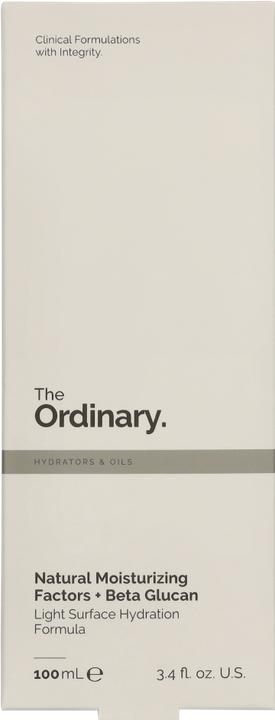 Actual product image The Ordinary Natural Moisturizing Factors + Beta Glucan (100 ml, 24h cream)