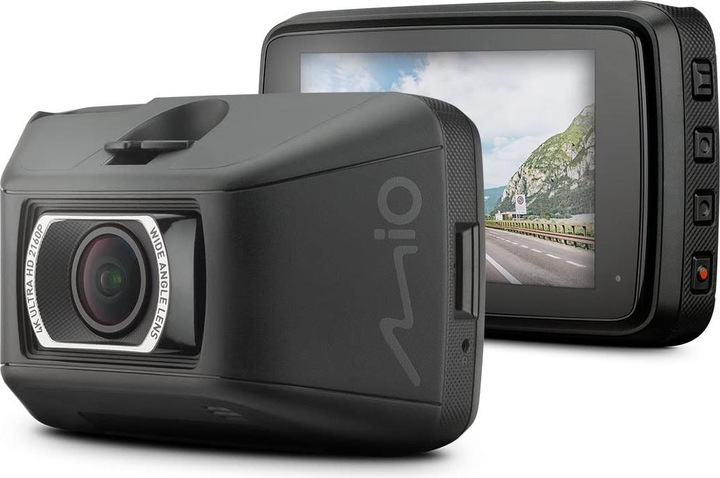 Mio MIVUE 886 Ultra HD WLAN (Bluetooth, Écran intégré, Récepteur GPS, Indicateur intégré, 2K)