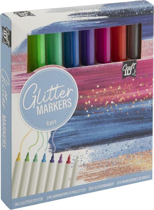 Productafbeelding Craft Glitter merken 8 stuks (8 x)