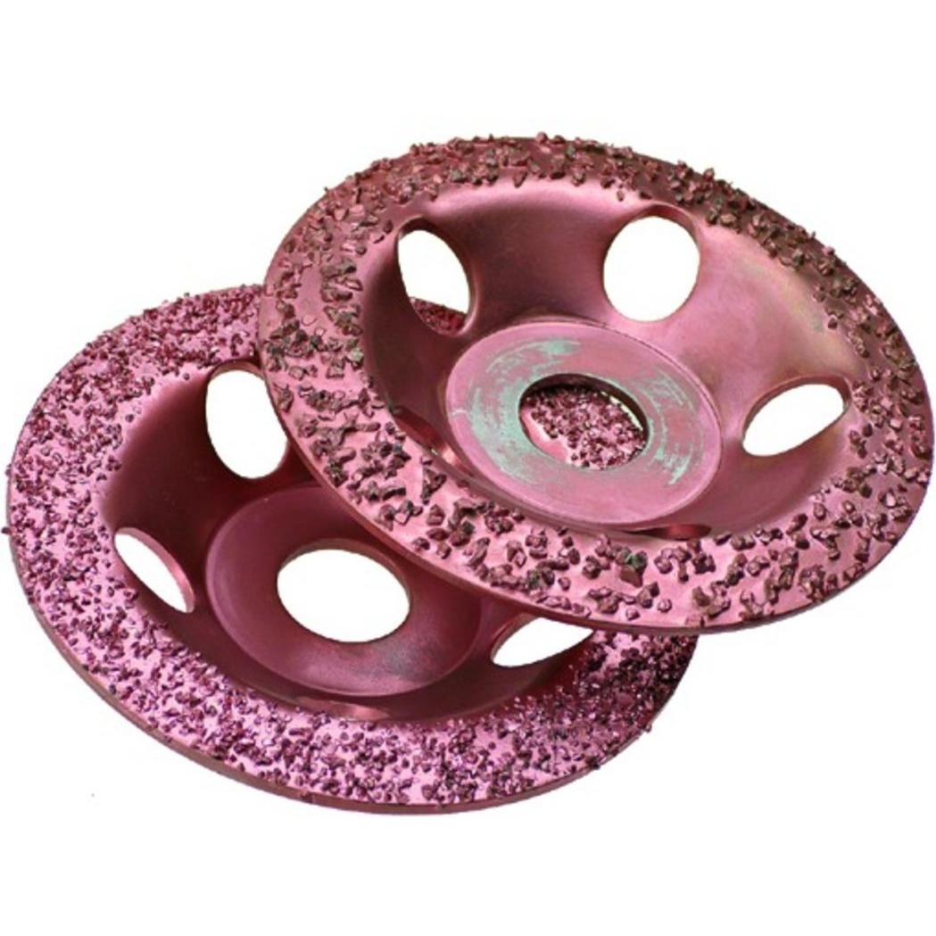 Thumbnail - Bosch Professional Zubehör, Schleifmittel, Carbide-Schleifköpfe, 115 mm, Feinheitsgrad mittel, Scheibenform schräg (Mitt...