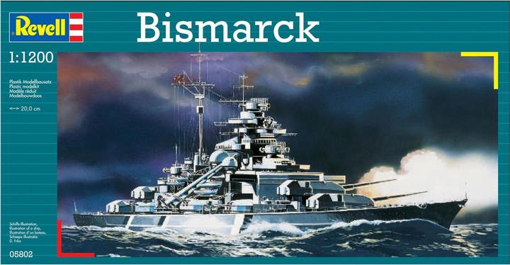 Actual product image Revell Bismarck