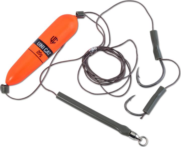 Actual product image Uni Cat Subfloat Hair Rig SX-67 4/0 + 2/0