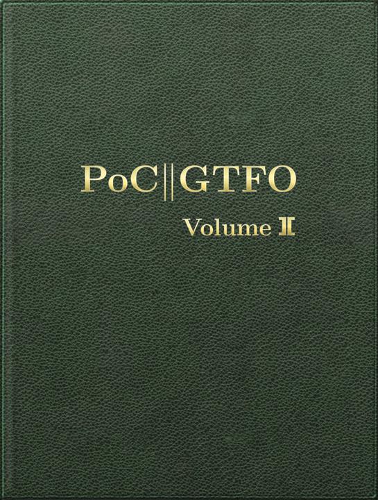 Produktbild PoC or GTFO, Volume 2 (Englisch, Manul Laphroaig, 2018)