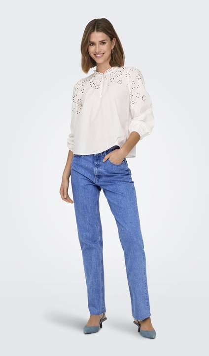 Immagine prodotto Only ONLRILEY Jeans a vita alta e taglio dritto Jeans dalla vestibilità dritta (W29/L32)