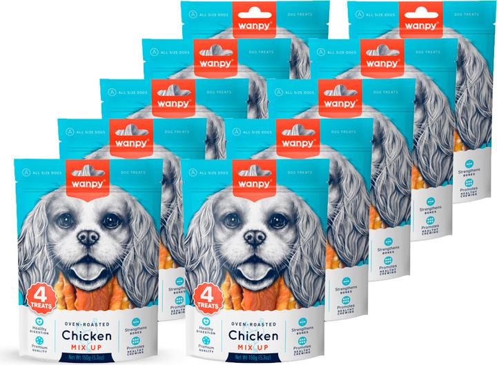 Produktbild Wanpy - Chicken Mix Up Value Pack - 150g (150 g)