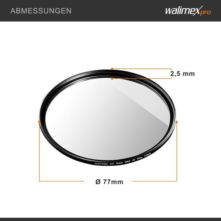 Actual product image Walimex pro pro Slim Super DMC (77 mm, UV filter)