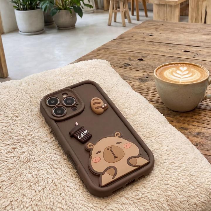 Produktbild OEM Ultra Trendy 3D case for Samsung Galaxy S25 capybara (Samsung Galaxy S25)