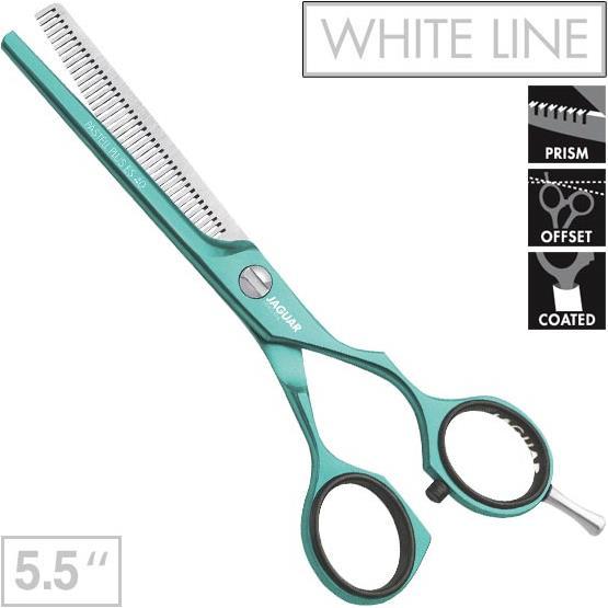 Produktbild Jaguar White Line Modellierschere Pastell Plus Offset ES 40 (13.97 cm)