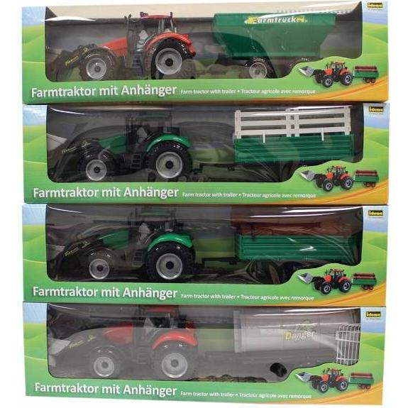 Idena Trattore Iden Berlin con rimorchio