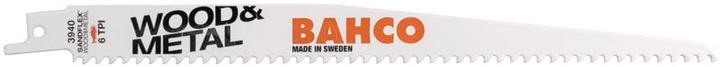 Produktbild Bahco Sandflex Bimetall-Säbelsägenblätter für Holz und Metall 6 ZpZ, 150 mm - 5 Stk/Einzelhandelsverpack