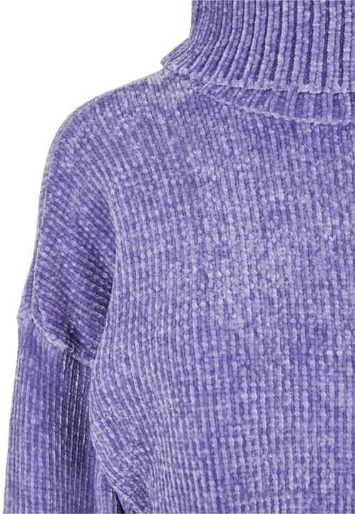 Produktbild Urban Classics Ladies Short Chenille Turtleneck Sweater - 13801 (S)