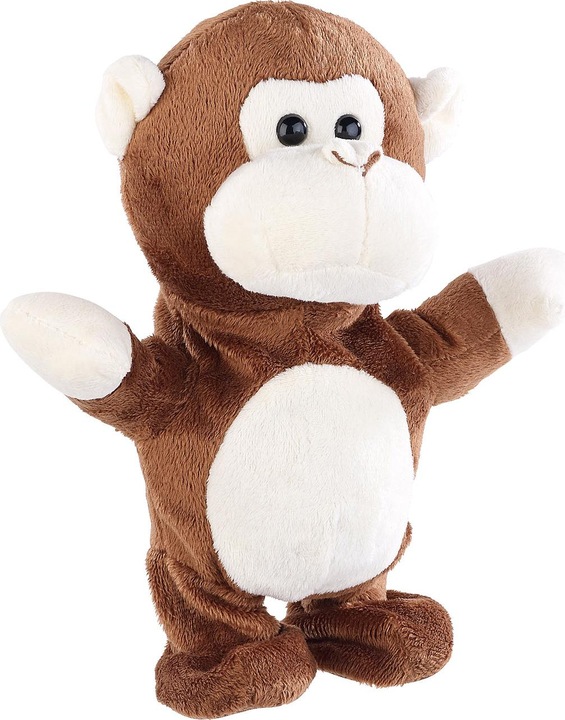 Produktbild Playtastic Sprechender Plüsch-Affe mit Mikrofon (11 cm)