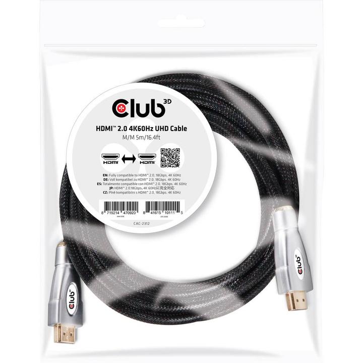 Actual product image Club 3D HDMI (Typ A) — HDMI (Typ A) (5 m)