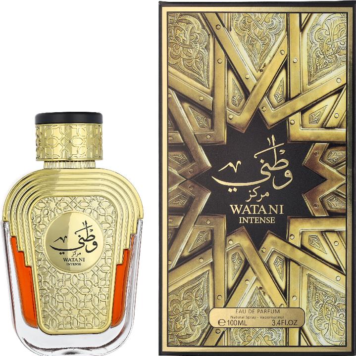 Actual product image Al Wataniah Perfume for Unisex Watni Intense Gold (Eau de parfum, 100 ml)