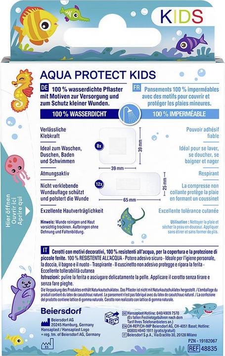 Actual product image Hansaplast Aqua Protect (20 x)