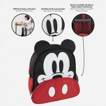 Actual product image Mickey kids backpack school applications, red