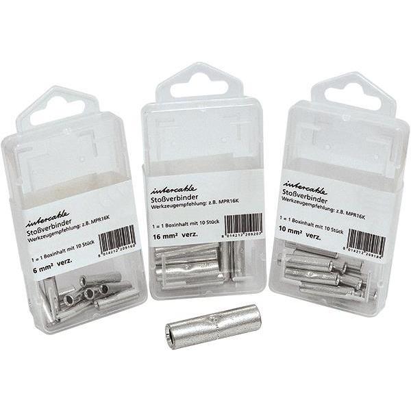 Intercable, Collegamento per cavi, Connettore a pettine ICR35VSB10 35qmm con fermo centrale SB scatole In.:10S