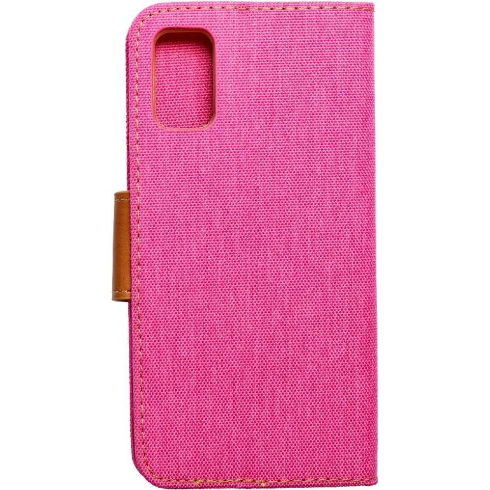 Thumbnail - König Design Handyhülle für Samsung Galaxy A41 Schutztasche Wallet Cover 360 Case Etuis Pink (Samsung Galaxy A41), Smart...