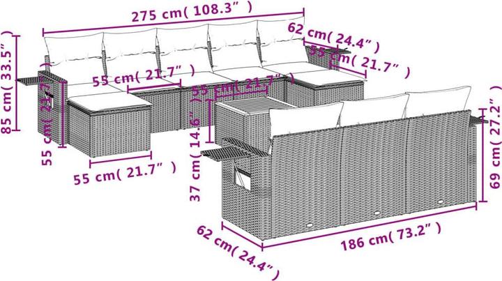 Image du produit vidaXL Monroe