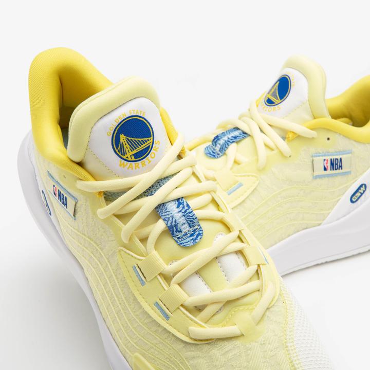 Actual product image Tarmak Women's/Men's Basketball Shoes NBA Warriors - Fast 900 Low-1 yellow (45)