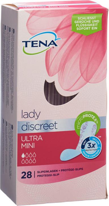 Actual product image Tena Lady Discreet Ultra Mini (28x)