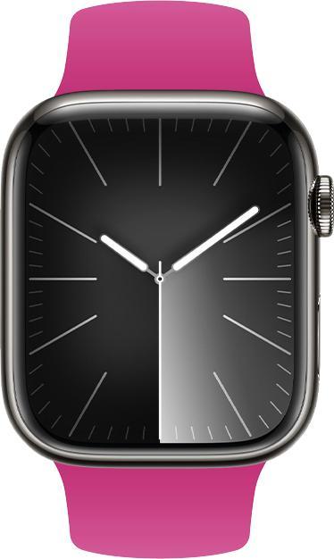 Actual product image Crong Liquid - Apple Watch Armband 38/40/41 mm (rosa) (Liquid silicone)