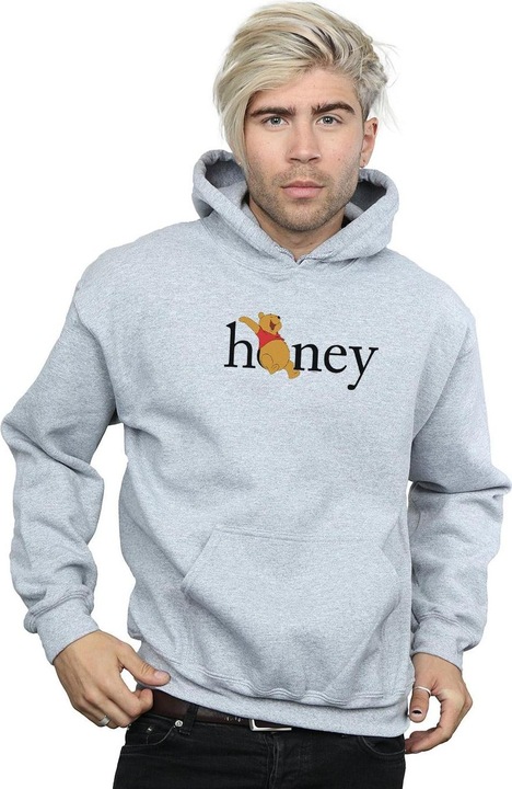Immagine prodotto Disney Winnie The Pooh Honey Felpa con Cappuccio Uomo (3XL)